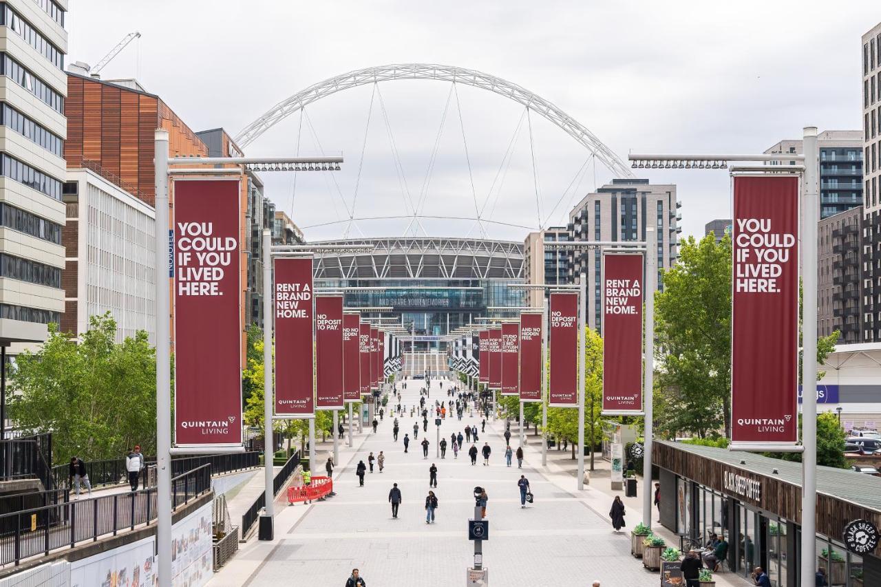 Livestay-Modern Apartments Next To Wembley Stadium Лондон Екстер'єр фото